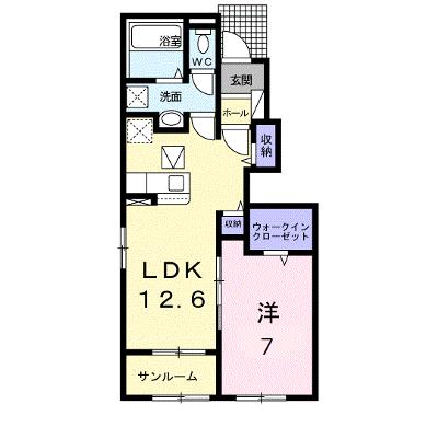 リレア２ 102【管理NO：1-026409202-01020】 ★家具家電は申し込み後に搬入します 2026年07月中旬入居可能の外観画像