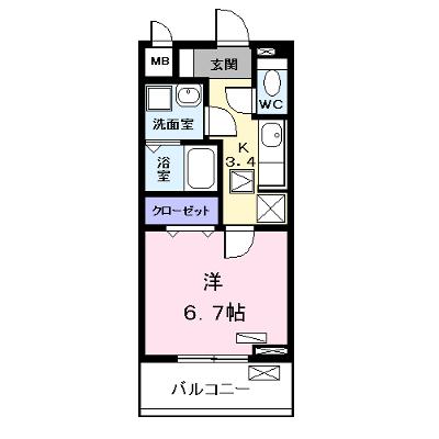 コンフォート・テラス 102【管理NO：1-021347701-01020】 ★家具家電は申し込み後に搬入します 2026年07月下旬入居可能の外観画像