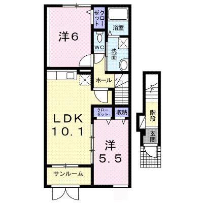 ソラーナ 202【管理NO：1-020036101-02020】 ★家具家電は申し込み後に搬入します★の外観画像