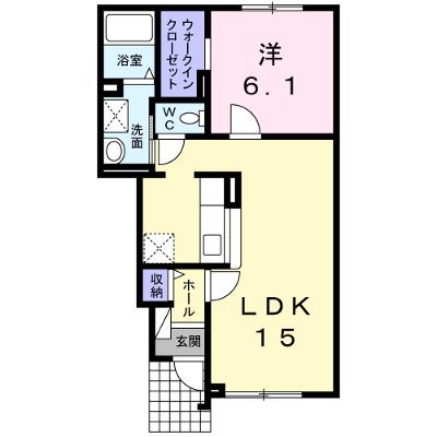 Ｃａｌｍｅ　ａｎｇｅ 102【管理NO：1-017241801-01020】 ★家具家電は申し込み後に搬入します 2026年08月上旬入居可能の外観画像