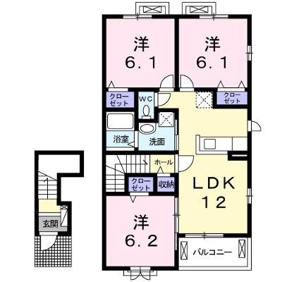 フレックス津　Ａ棟 202【管理NO：1-023745001-02020】 ★家具家電は申し込み後に搬入します 2026年07月下旬入居可能の外観画像