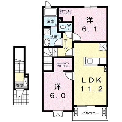 キャッスルライフⅢ 204【管理NO：1-019092201-02040】 ★家具家電は申し込み後に搬入します★の外観画像