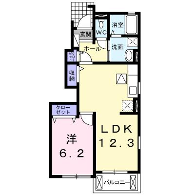 エトワールⅡ 101【管理NO：1-017558102-01010】 ★家具家電は申し込み後に搬入します 2026年08月中旬入居可能の外観画像