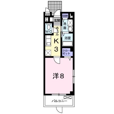 ラ・ポルト 201【管理NO：1-013289301-02010】 ★家具家電は申し込み後に搬入します★ ★2026年09月中旬入居可能★の外観画像