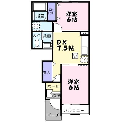 アカシヤⅠ 103【管理NO：1-013088501-01030】 ★家具家電は申し込み後に搬入します 2026年08月上旬入居可能の外観画像