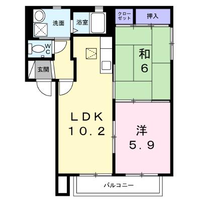 ピエス赤井Ｂ 102【管理NO：1-099344201-01020】 ★家具家電は申し込み後に搬入します 2026年08月下旬入居可能の外観画像