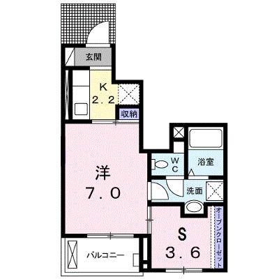 セピア 102【管理NO：1-024121801-01020】 ★家具家電は申し込み後に搬入します 2026年08月上旬入居可能の外観画像