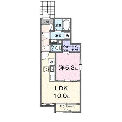 デーア 101【管理NO：1-027179601-01010】 ★家具家電は申し込み後に搬入します★ ★2026年09月中旬入居可能★の外観画像