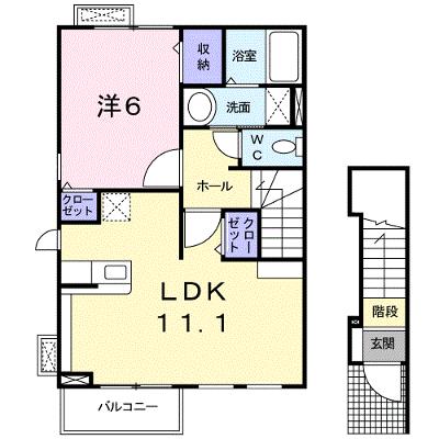 ハッピーワンＥ 201【管理NO：1-017075601-02010】 ★家具家電は申し込み後に搬入します 2026年08月上旬入居可能の外観画像