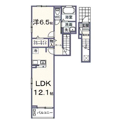 フランシーズコート行田 207【管理NO：1-028580501-02070】 ★家具家電は申し込み後に搬入します 2026年11月上旬入居可能の外観画像