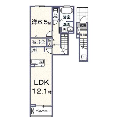 フランシーズコート行田 204【管理NO：1-028580501-02040】 ★家具家電は申し込み後に搬入します 2026年11月上旬入居可能の外観画像