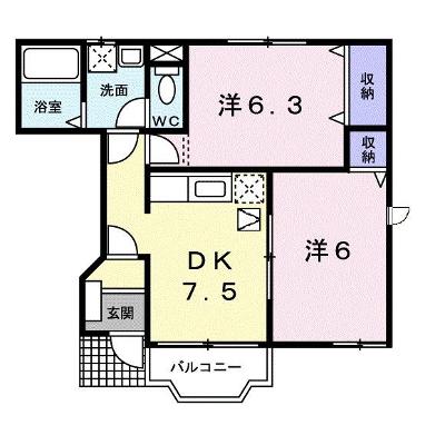 プリエール　Ａ 102【管理NO：1-011127101-01020】 ★家具家電は申し込み後に搬入します★の外観画像