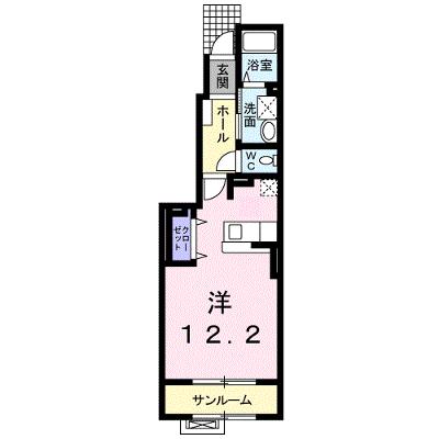 ヴィラ　アルモニーＣ 102【管理NO：1-015726603-01020】 ★家具家電は申し込み後に搬入します 2026年08月中旬入居可能の外観画像