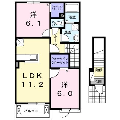 ケイツー　レジデンスⅡ 202【管理NO：1-022251801-02020】 ★家具家電は申し込み後に搬入します 2026年08月上旬入居可能の外観画像