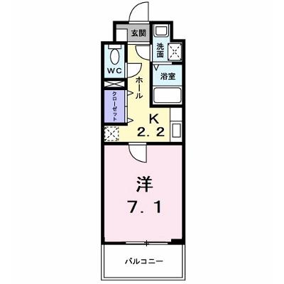 パレ・フルール 309【管理NO：1-013136601-03090】 ★家具家電は申し込み後に搬入します 2026年08月上旬入居可能の外観画像