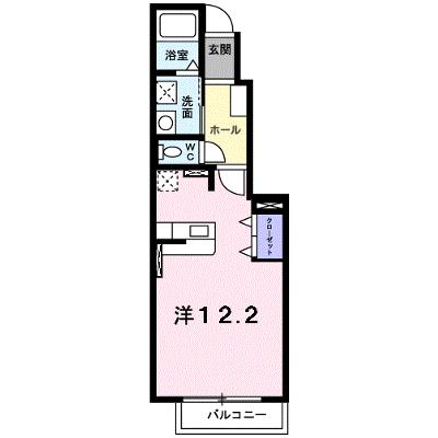 チェリー　フィールド　ノース 102【管理NO：1-015133902-01020】 ★家具家電は申し込み後に搬入します 2026年08月中旬入居可能の外観画像