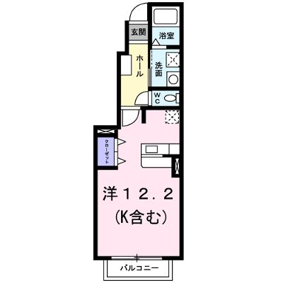 ベルコリーヌ 102【管理NO：1-022246201-01020】 ★家具家電は申し込み後に搬入しますの外観画像