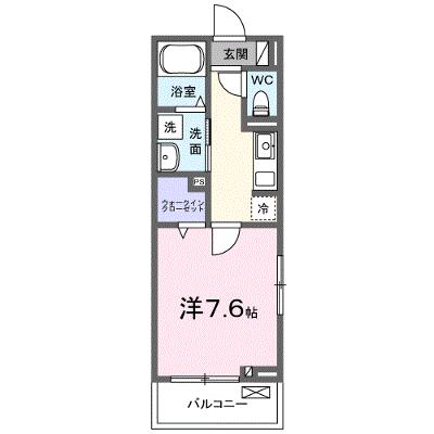 リジェ花田 201【管理NO：1-028153301-02010】 ★家具家電は申し込み後に搬入します★ ★2026年11月中旬入居可能★の外観画像