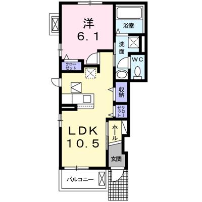 エスポワールＫ＆Ｌ　Ⅰ 101【管理NO：1-024963401-01010】 ★家具家電は申し込み後に搬入します 2026年07月上旬入居可能の外観画像