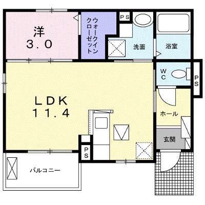プルミエール・メゾン　Ⅱ 101【管理NO：1-027019001-01010】 ★家具家電は申し込み後に搬入します 2026年07月中旬入居可能の外観画像