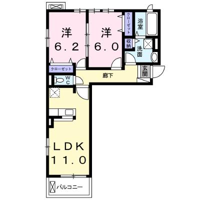 ベル　フィオーレ 205【管理NO：1-023077601-02040】 ★家具家電は申し込み後に搬入します 2026年07月中旬入居可能の外観画像