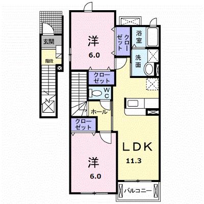 ゼフィール 201【管理NO：1-014709201-02010】 ★家具家電は申し込み後に搬入します 2026年07月下旬入居可能の外観画像