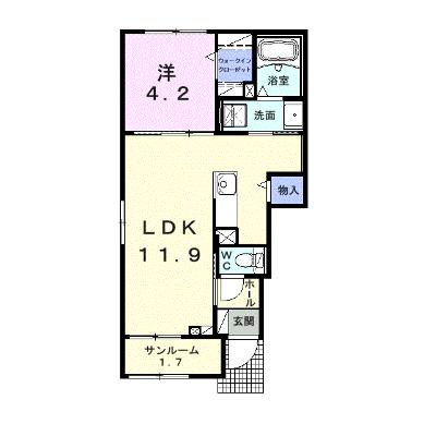 サンテ 101【管理NO：1-027915901-01010】 ★家具家電は申し込み後に搬入します 2026年07月上旬入居可能の外観画像