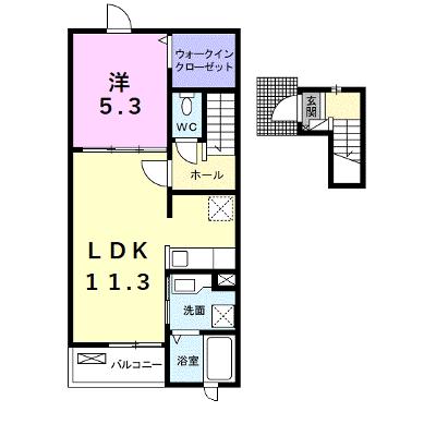メゾン・ド・クレール 205【管理NO：1-025132601-02040】 ★家具家電は申し込み後に搬入しますの外観画像