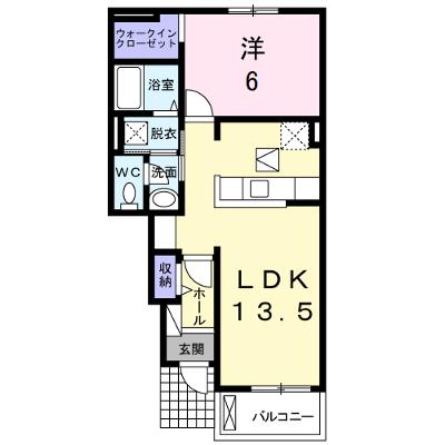 ラ・ルーチェ　Ｂ 102【管理NO：1-019206902-01020】 ★家具家電は申し込み後に搬入します 2026年08月上旬入居可能の外観画像