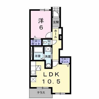 ミルキーⅢ 102【管理NO：1-015172402-01020】 ★家具家電は申し込み後に搬入します 2026年08月上旬入居可能の外観画像
