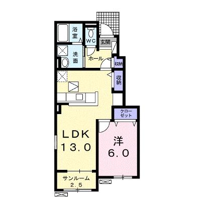 グラースＡ 105【管理NO：1-023921501-01040】 ★家具家電は申し込み後に搬入します 2026年07月下旬入居可能の外観画像