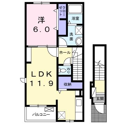アムール　Ｅ棟 201【管理NO：1-023095102-02010】 ★家具家電は申し込み後に搬入します★の外観画像