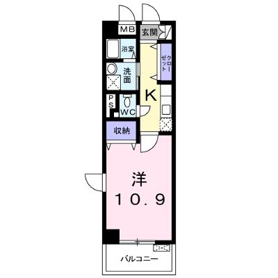 シャン・ド・フルール 312【管理NO：1-013500601-03100】 ★家具家電は申し込み後に搬入します 2026年08月上旬入居可能の外観画像