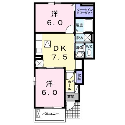ロワンテール　Ⅰ 101【管理NO：1-022217301-01010】 ★家具家電は申し込み後に搬入します 2026年08月下旬入居可能の外観画像