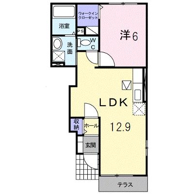 グラシュ・プレーヌⅦ　Ｃ 104【管理NO：1-014517803-01040】 ★家具家電は申し込み後に搬入します★ ★2026年08月下旬入居可能★の外観画像