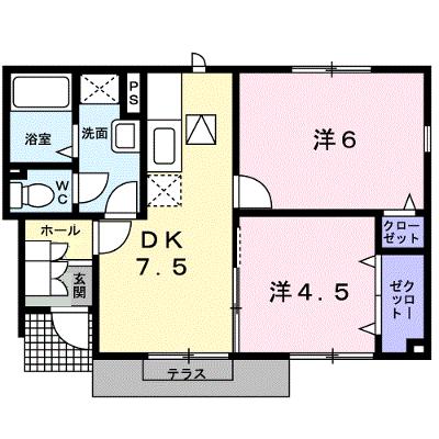 メゾン・アンジュＡ 103【管理NO：1-014625101-01030】 ★家具家電は申し込み後に搬入します★ ★2026年08月中旬入居可能★の外観画像