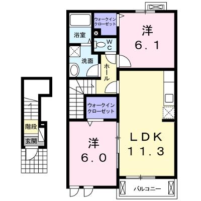 エアリーガーデンＳＤⅡ 202【管理NO：1-016202002-02020】 ★家具家電は申し込み後に搬入します 2026年07月中旬入居可能の外観画像