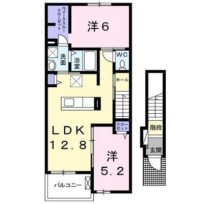 クレール　ソフィア　ＹＳ 202【管理NO：1-021565001-02020】 ★家具家電は申し込み後に搬入します 2026年07月中旬入居可能の外観画像