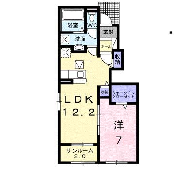 デリス・シャルマンⅡ 106【管理NO：1-026533202-01050】 ★家具家電は申し込み後に搬入します 2026年08月上旬入居可能の外観画像