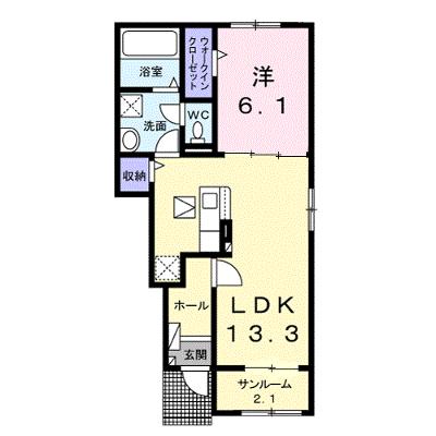 ハイツ　ムジークＣ 104【管理NO：1-026881403-01040】 ★家具家電は申し込み後に搬入しますの外観画像