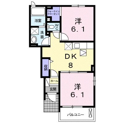 エレガンス・ブライド 104【管理NO：1-018400701-01040】 ★家具家電は申し込み後に搬入します★の外観画像