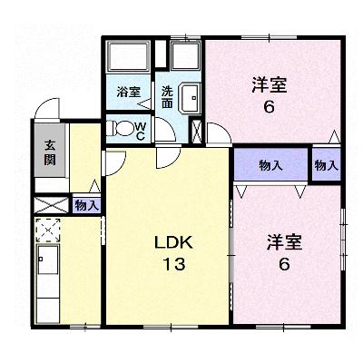 ドエルⅢ 101【管理NO：1-005958101-01010】 ★家具家電は申し込み後に搬入します 2026年08月中旬入居可能の外観画像