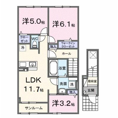 ハレアカラ 202【管理NO：1-028446201-02020】 ★家具家電は申し込み後に搬入します 2026年10月上旬入居可能の外観画像