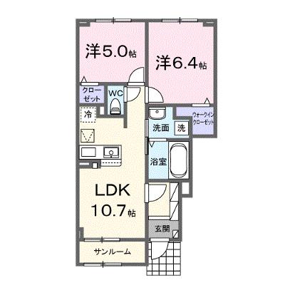 ハレアカラ 102【管理NO：1-028446201-01020】 ★家具家電は申し込み後に搬入します 2026年10月上旬入居可能の外観画像