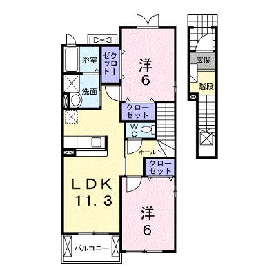グランドール　Ａ 201【管理NO：1-015901201-02010】 ★家具家電は申し込み後に搬入します 2026年09月中旬入居可能の外観画像