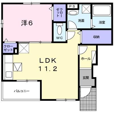 エスポワールコート 101【管理NO：1-018460101-01010】 ★家具家電は申し込み後に搬入します★の外観画像
