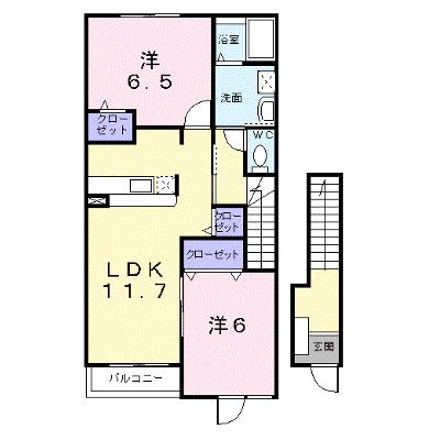 オーク・ヴィレッヂＣ 203【管理NO：1-013120903-02030】 ★家具家電は申し込み後に搬入します 2026年08月上旬入居可能の外観画像