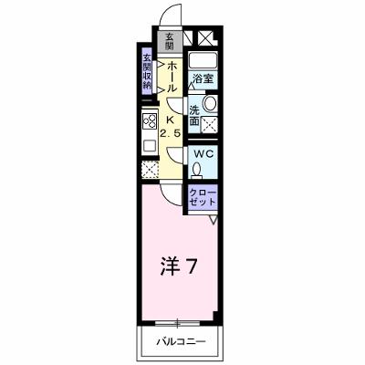 オーガスタ　ＫＴⅢ 303【管理NO：1-020896201-03030】 ★家具家電は申し込み後に搬入しますの外観画像