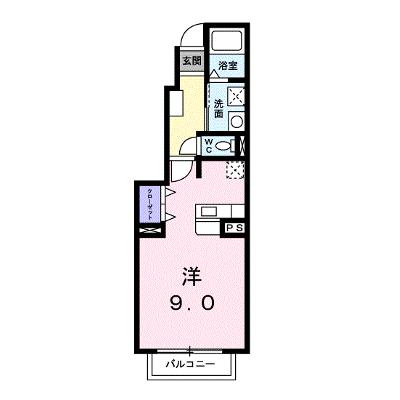 エレガンツァ　フィオーレ 102【管理NO：1-014934801-01020】 ★家具家電は申し込み後に搬入します 2026年08月上旬入居可能の外観画像