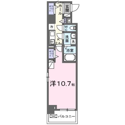 グランピア甚 110【管理NO：1-028066501-01100】 ★家具家電は申し込み後に搬入します 2026年12月上旬入居可能の外観画像